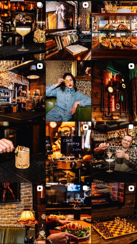 Instagram profil klijenta poslije suradnje s Marelas Creative